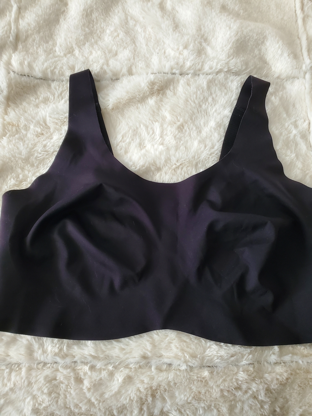 knix Black Seamless Scoop Bralette XL++ 38F 38G